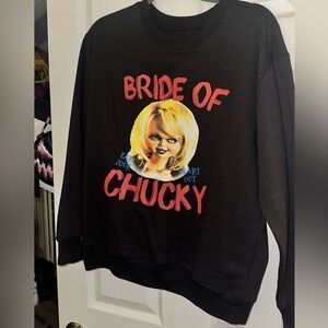 Black Graphic Sweater